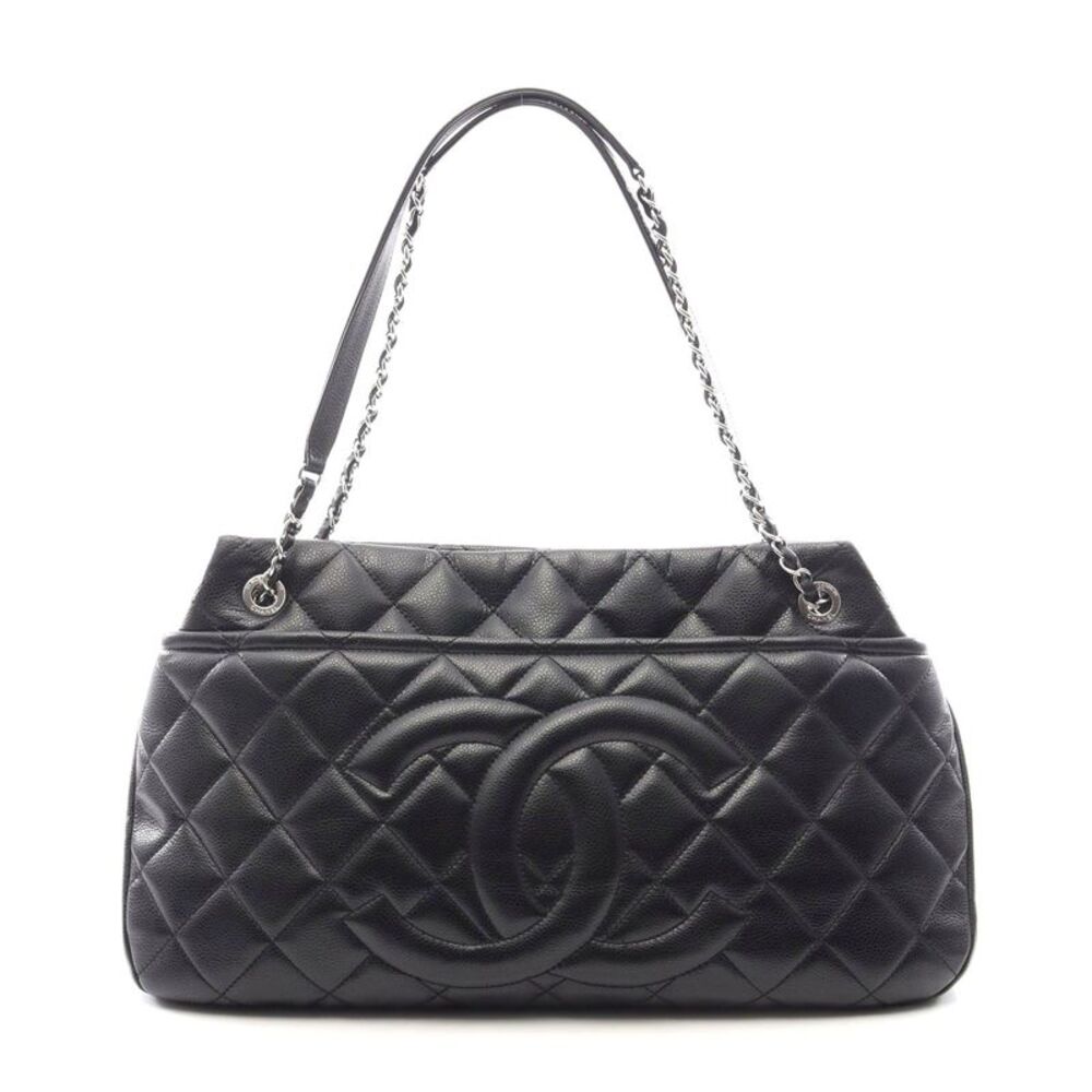 Chanel Caviar Skin Matelasse Tote Bag